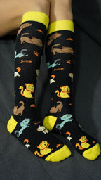 Women's Kittens Knee High Socks