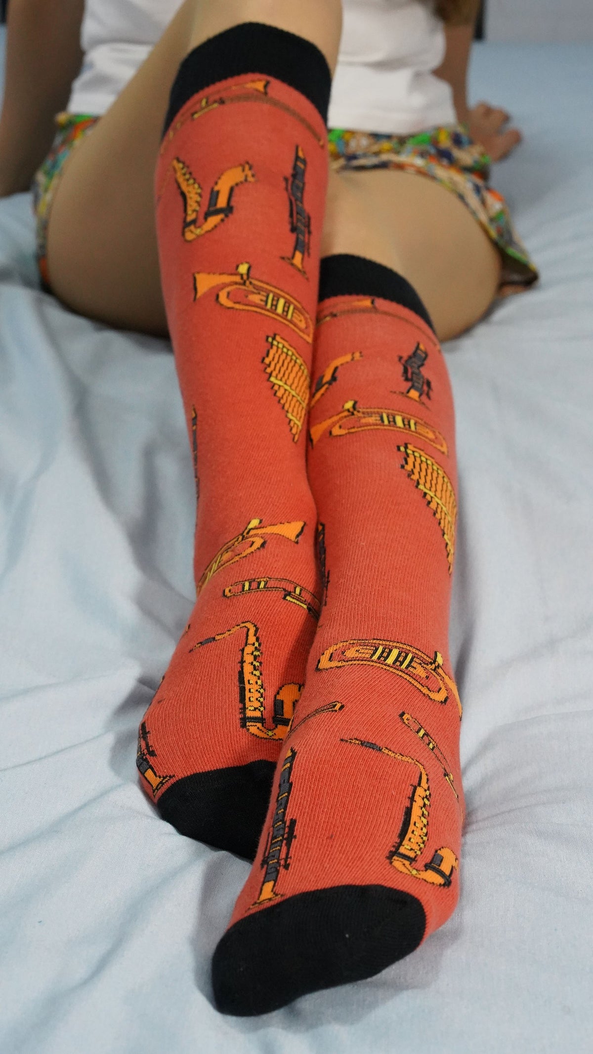 Women's Music Knee High Socks Set