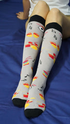 Women's Music Knee High Socks Set