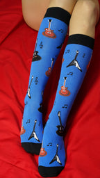 Women's Music Knee High Socks Set