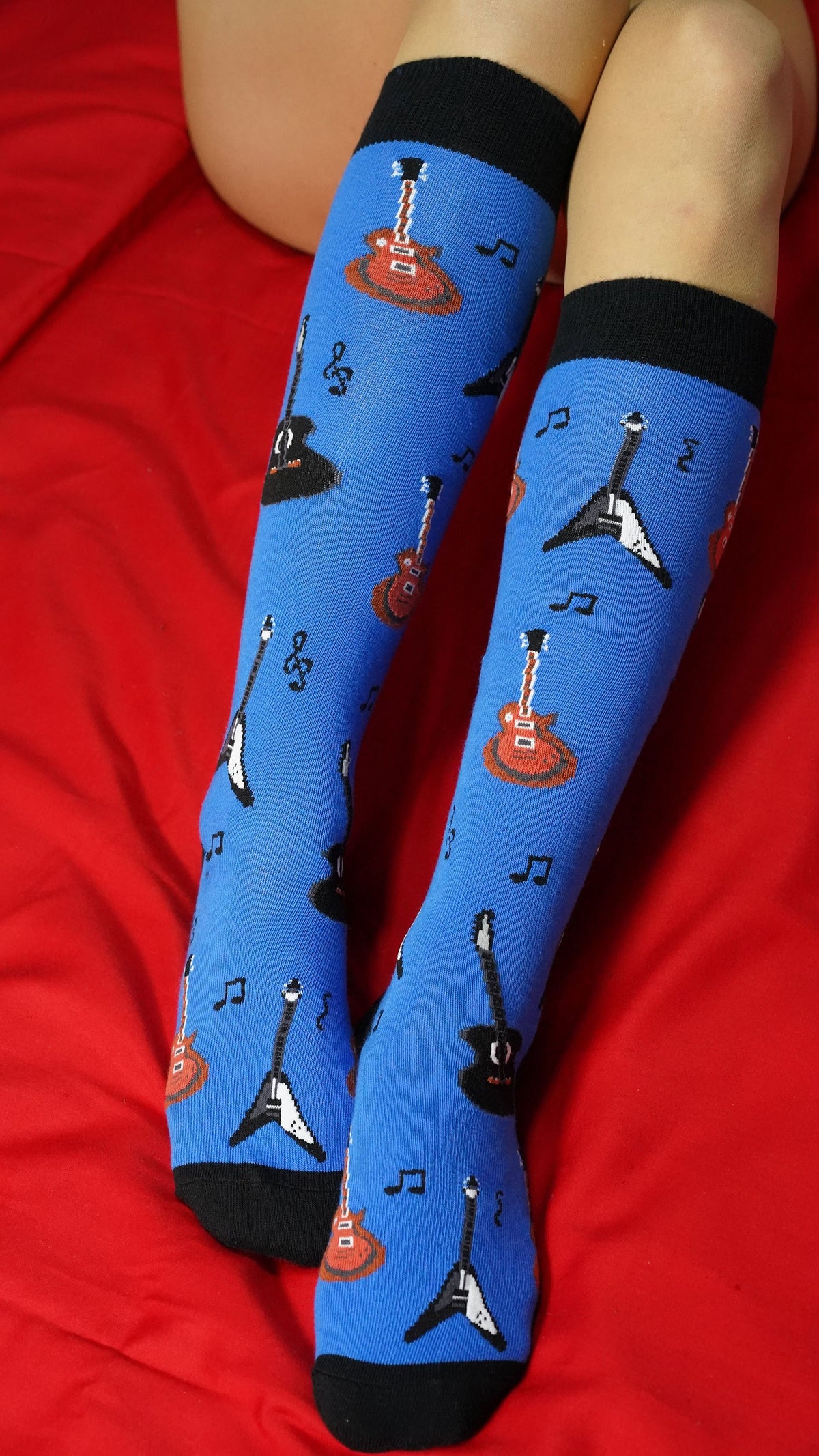 Women's Music Knee High Socks Set