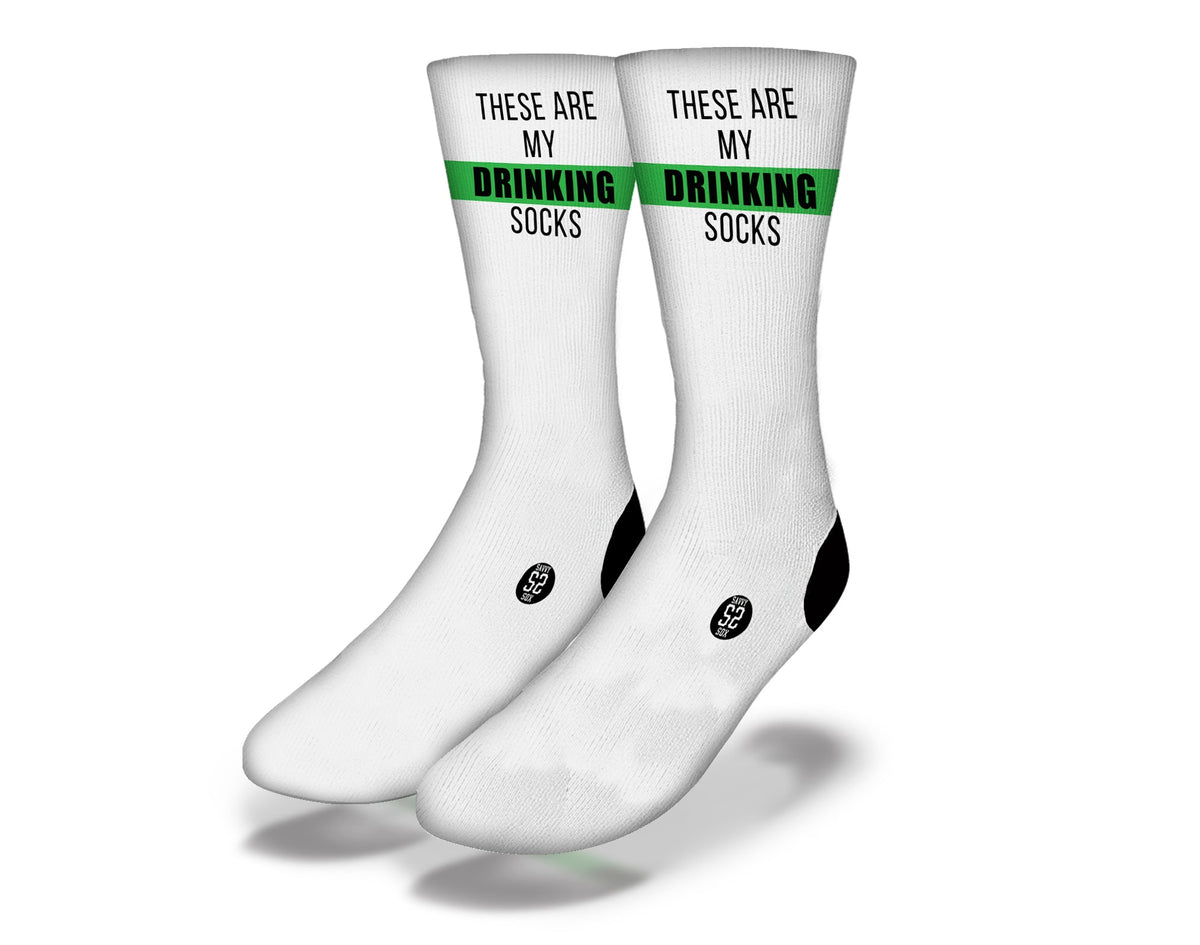 Drinking Socks Green