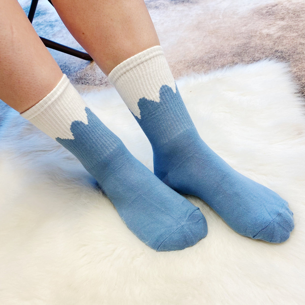 Trendy Pattern Trio Socks Set