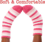 Women's 6 Pairs Cozy Microfiber Soft Anti-Skid Wild Humor Colorful