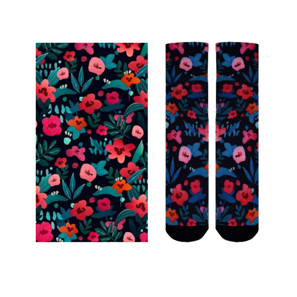 Men & Women's CoolMax Knee-High Socks, Nature Inspired Collection for