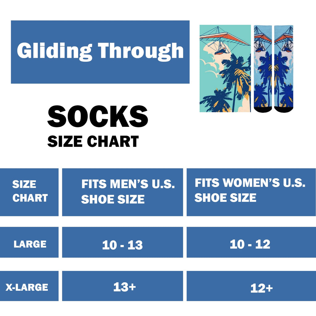 Men & Women's CoolMax Knee-High Socks, Nature Inspired Collection for