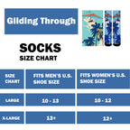 Men & Women's CoolMax Knee-High Socks, Nature Inspired Collection for