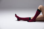 Women's Stylish Stripe Knee High Socks Set