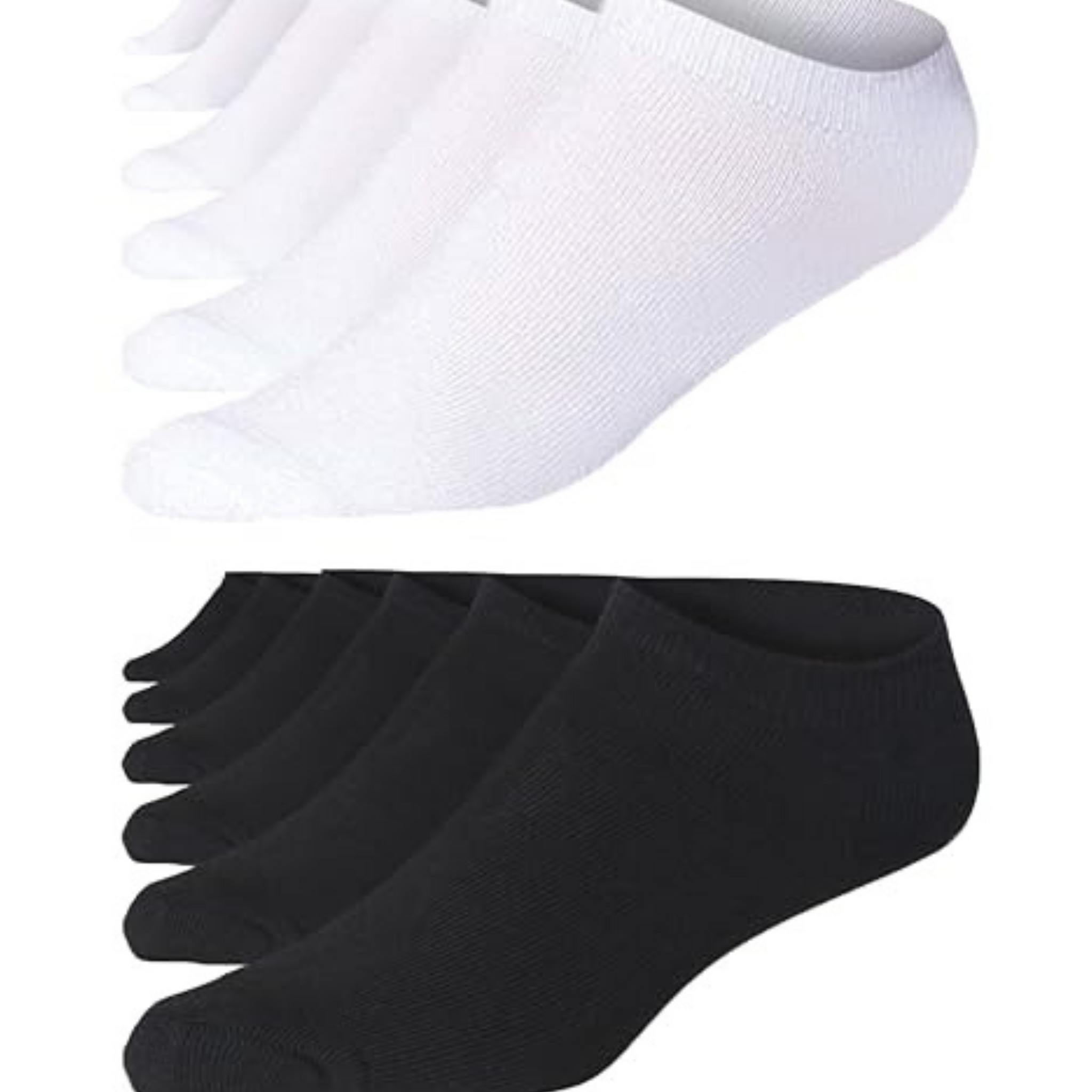 JAMES FIALLO Men's 12-Pairs Performance Low Cut Athletic Solid Neutral