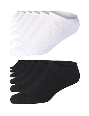 JAMES FIALLO Men's 12-Pairs Performance Low Cut Athletic Solid Neutral