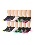 JAMES FIALLO JAMES FIALLO Men's 12-Pack Cushioned Athletic Low Cut