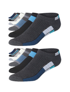 JAMES FIALLO Men's 12-Pairs Performance Low Cut Athletic Classic