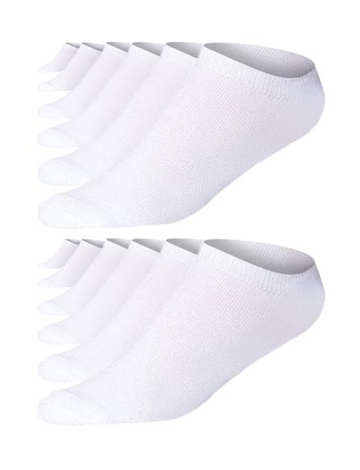 JAMES FIALLO Men's 12-Pairs Performance Low Cut Athletic Minimalist