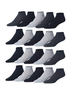 Men's 20 Pairs Classy Extra Lightweight Solid Neutral Monochrome