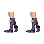 Men & Women's CoolMax Knee-High Socks, Nature Inspired Collection for