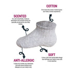 Newborn Girl's Cotton Ankle-Hi Socks