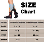 Men & Women's CoolMax Knee-High Socks, Nature Inspired Collection for