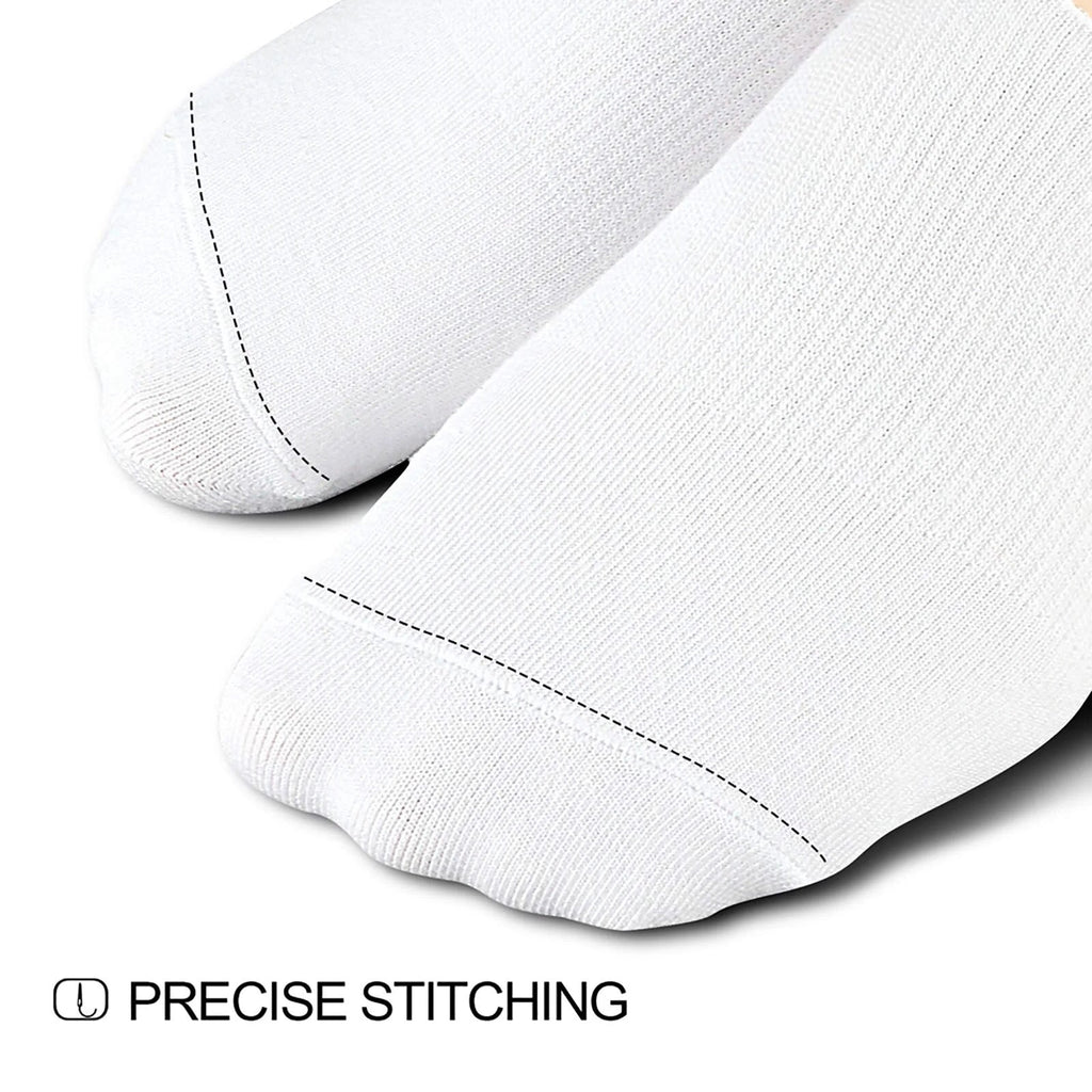 PBG Best Cotton No Show Socks for Women, Multi-Color, 9-11 Sized, 6