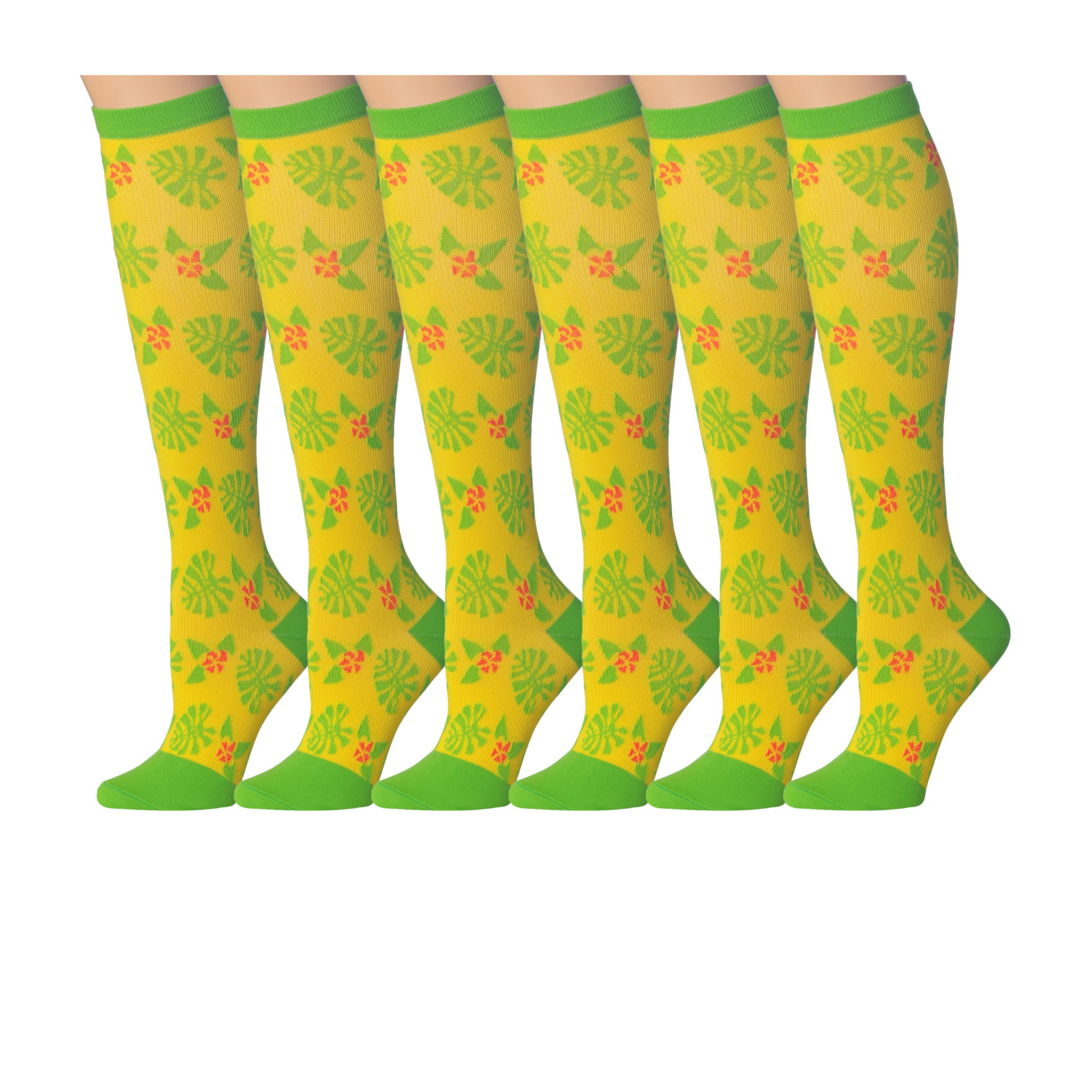 Tipi Toe 3-Pairs Compression Socks for Men & Women Nature Harmony