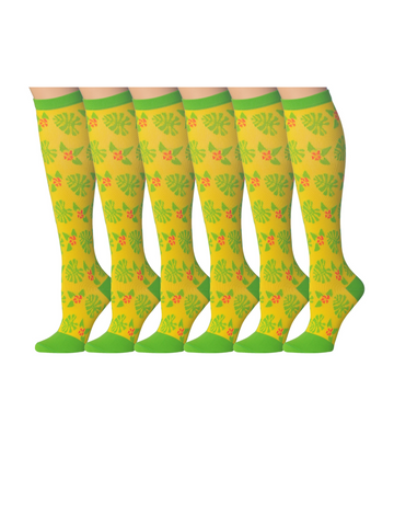 Tipi Toe 3-Pairs Compression Socks for Men & Women Nature Harmony