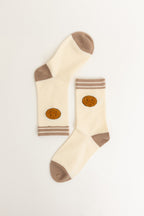 Threaded Smiles Crew Socks