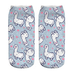 Alpaca Dreams of Love Socks