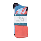 Sierra Socks Alpine Racer Pattern CoolMax Socks, Nature Collection for