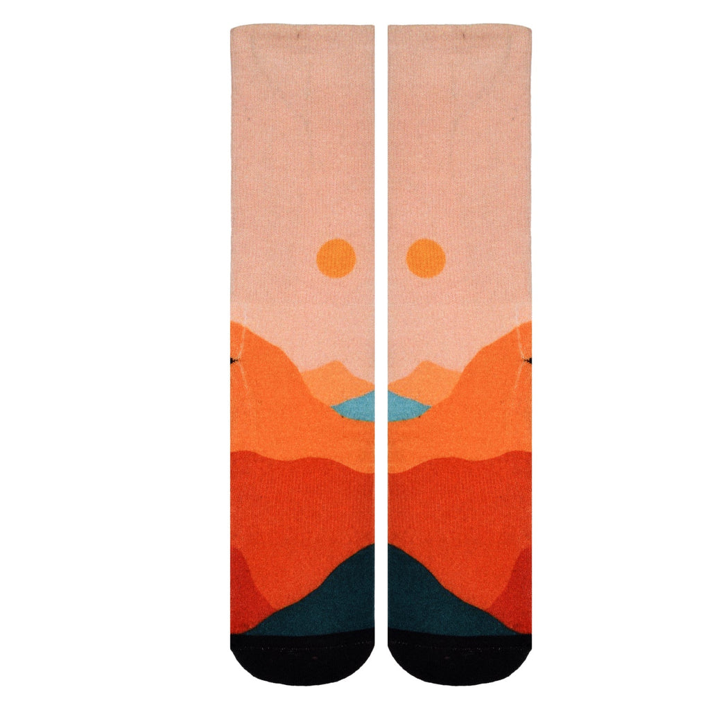 Men & Women's CoolMax Knee-High Socks, Nature Inspired Collection for