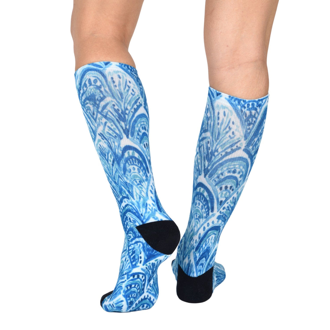 Men & Women's CoolMax Knee-High Socks, Nature Inspired Collection for
