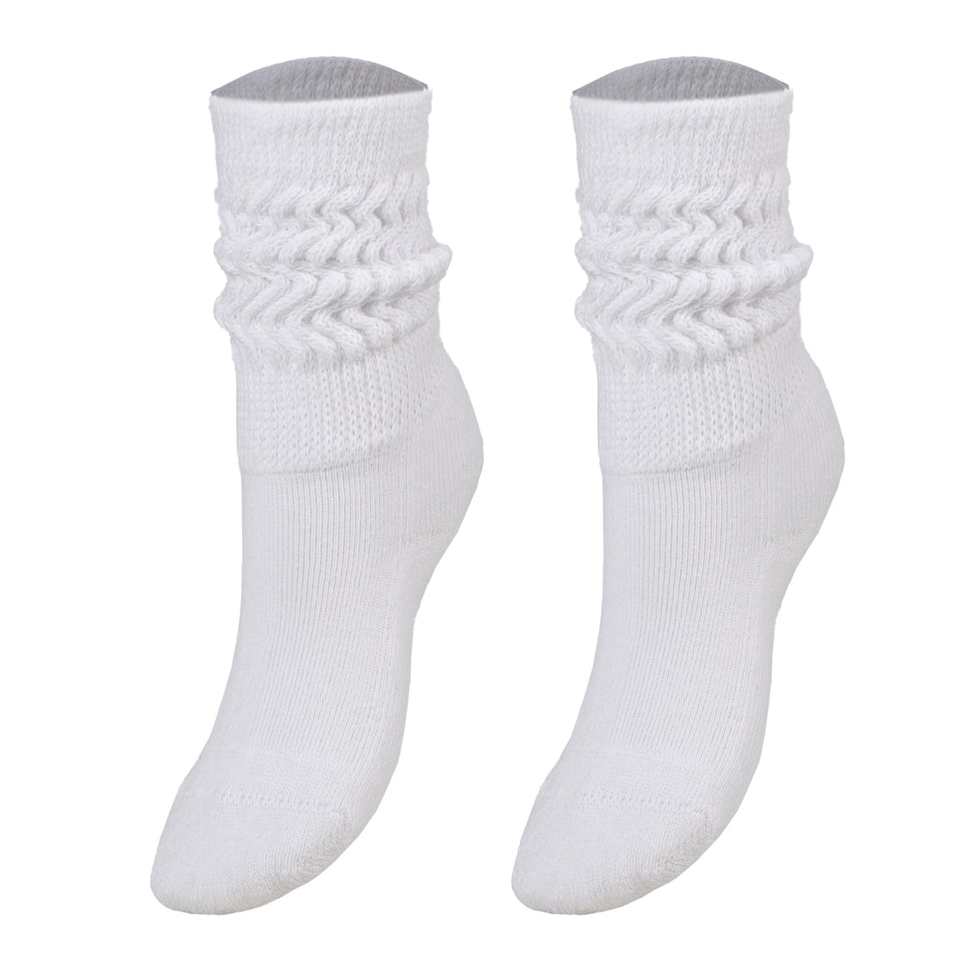 White Kids Slouch Socks 1 Pair 3 to 15 Years Old