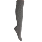 Gray Slouch Socks for Women Knee High Socks Shoe Size 5 to 10.