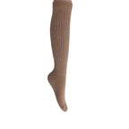 Beige Slouchy Scrunch Socks for Women Heavy Slouch Knee High Socks