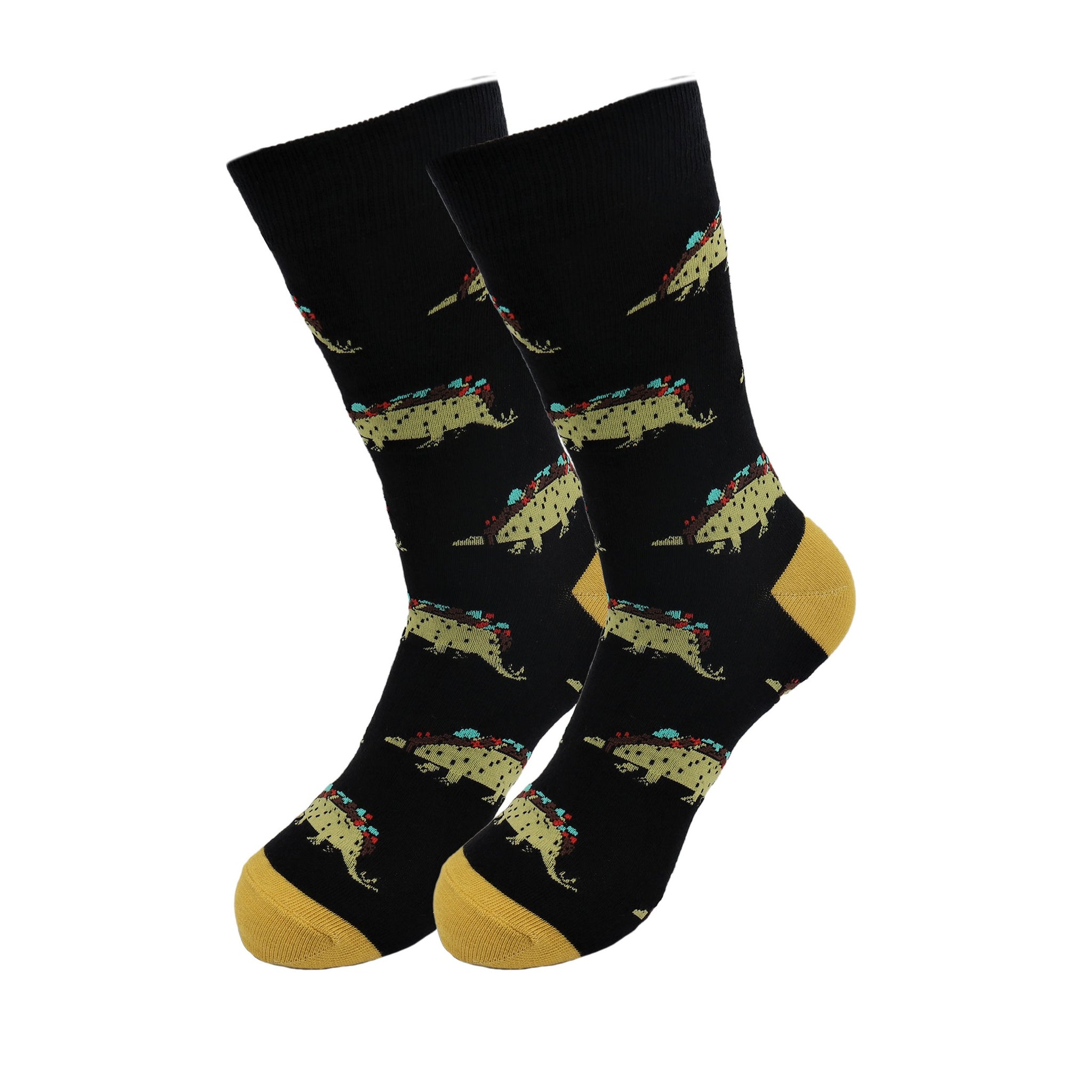 Sick Socks – Tacosaurus – Exotic Animals Casual Dress Socks