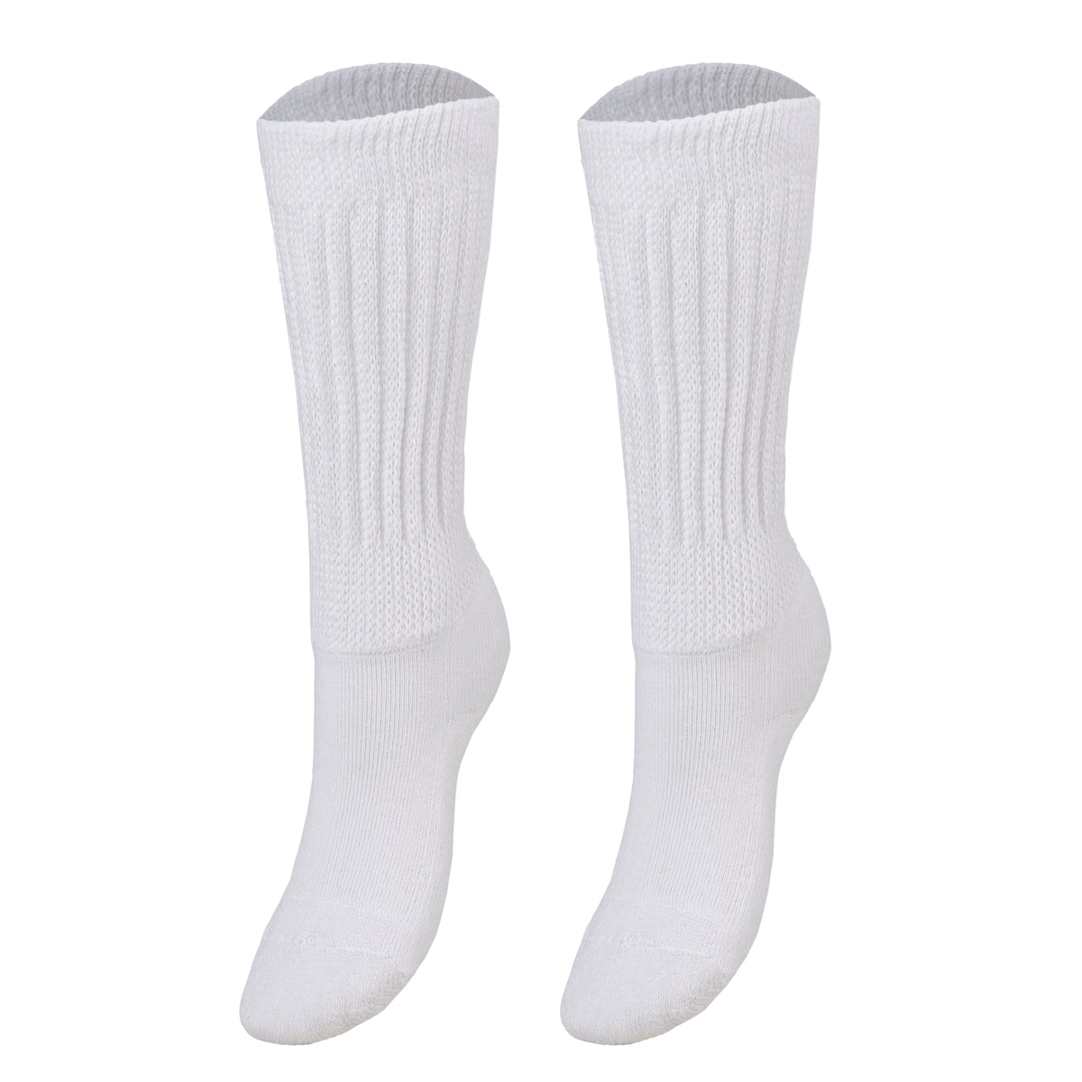 White Kids Slouch Socks 1 Pair 3 to 15 Years Old