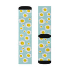 Sunny Side Up Eggs Funny Novelty Socks