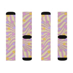 Retro Happy Face Fun Novelty Socks
