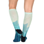 Men & Women's CoolMax Knee-High Socks, Nature Inspired Collection for