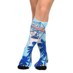 Men & Women's CoolMax Knee-High Socks, Nature Inspired Collection for