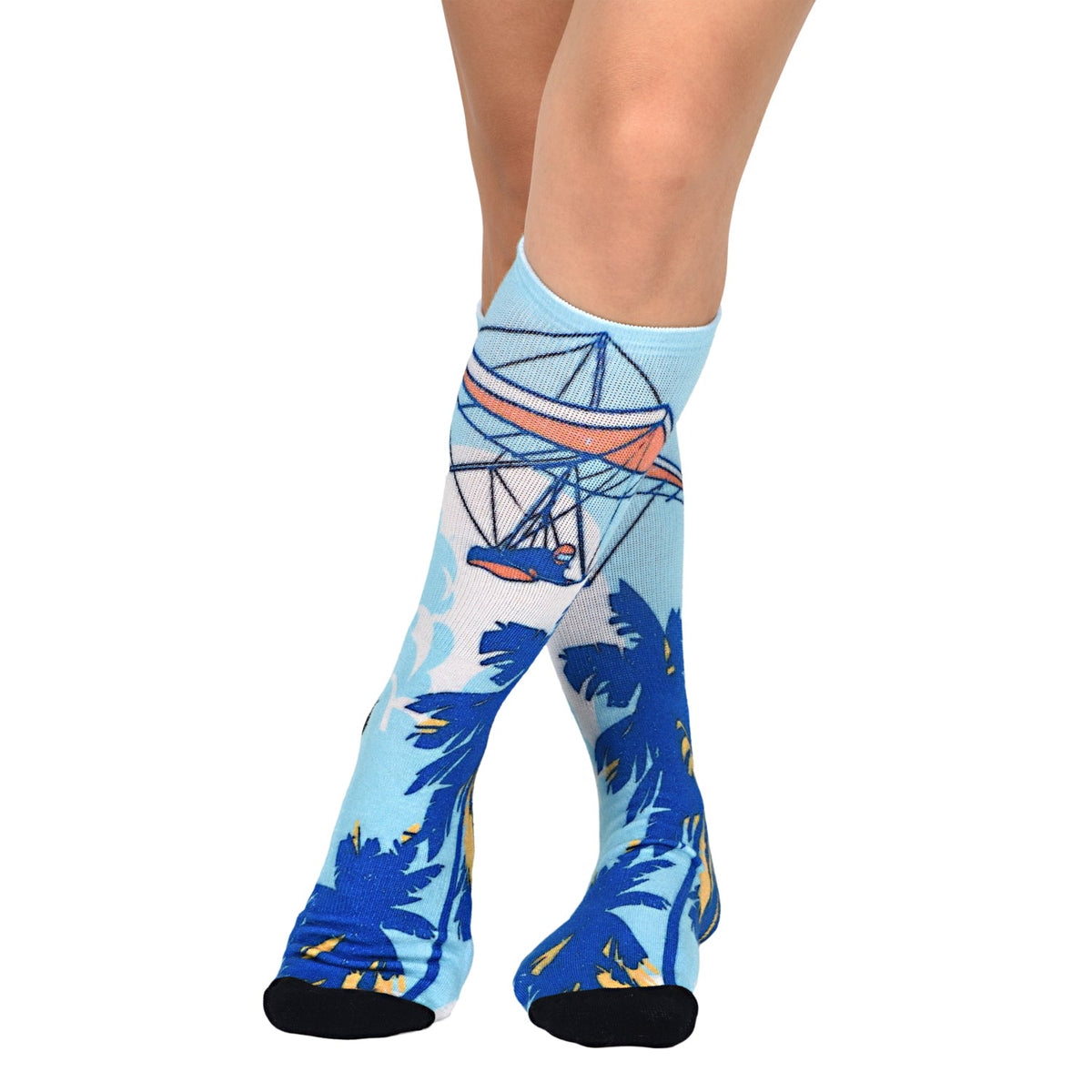 Men & Women's CoolMax Knee-High Socks, Nature Inspired Collection for