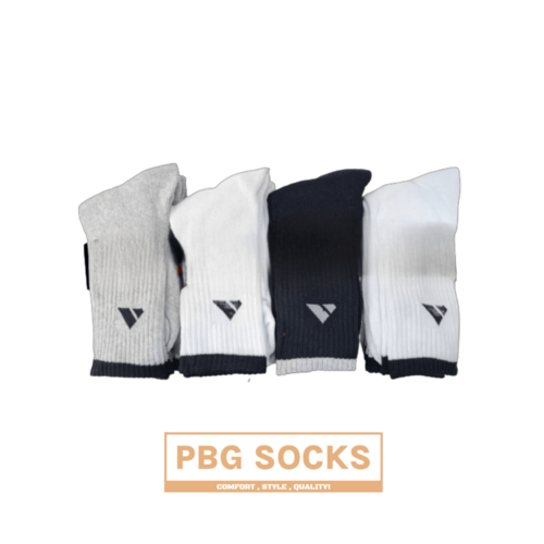 High-Performance Men's Crew socks Athleisure Comfort (9-11, 10-13)