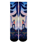Men & Women's CoolMax Knee-High Socks, Nature Inspired Collection for