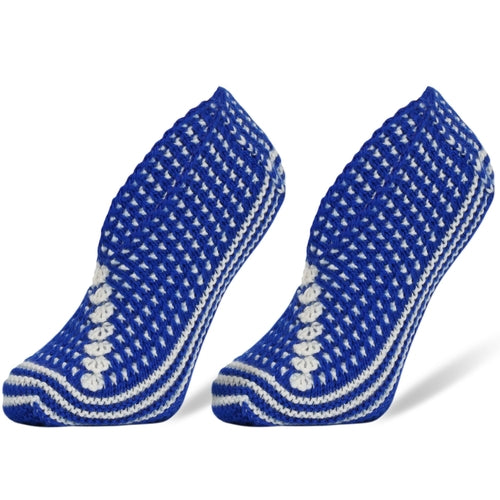 Crochet Hand Knit Slippers for Women Socks 1 Pair Shoe Size 5-7