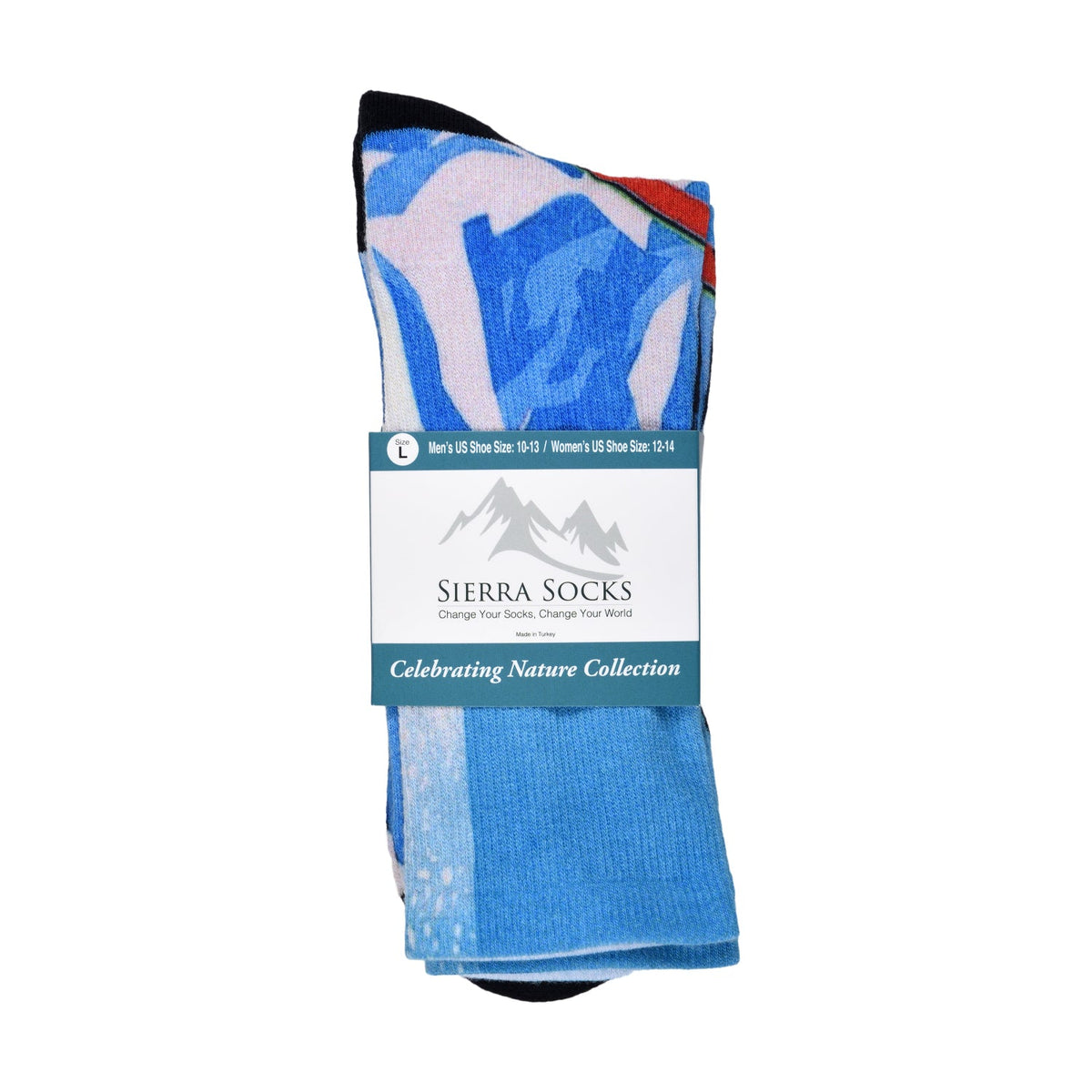 Men & Women's CoolMax Knee-High Socks, Nature Inspired Collection for
