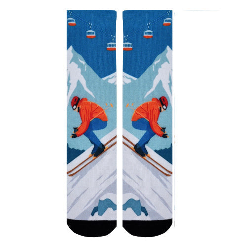 Men & Women's CoolMax Knee-High Socks, Nature Inspired Collection for