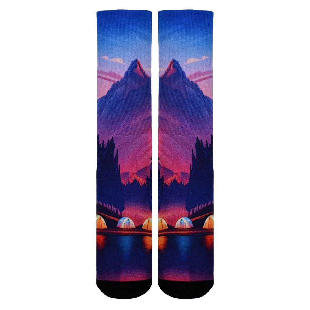 Men & Women's CoolMax Knee-High Socks, Nature Inspired Collection for